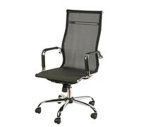ARCHIMEDE HC-9817H Dallas Poltrona Presidenziale, Rete Tecnica Traspirante, Nero, 54 x 63 x 116 cm, ruote;altezza_regolabile