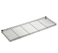 Archimede Sistema Componibile, Ripiano Aggettante, Grigio (Cromato), 121 x 30 x 4 cm