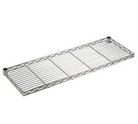 Archimede Sistema Componibile, Ripiano Aggettante, Grigio (Cromato), 91 x 30 x 4 cm