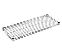 Archimède Ripiano Sistema Componibile Cromato 121 x 36 cm