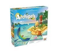 ARCHIPELS - Gioco da tavolo - Versione francese | Tiki Editions | per tutti | a partire dagli 8 anni | Parte rapida di 30 min | Tra amici o familiari | Set di piastrelle