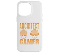 ARCHITECT By Day Gamer By Night Retro divertente regalo Custodia per iPhone 14 Pro Max