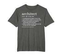 Architect Definition T-Shirt - Maglietta divertente per architetti Maglietta