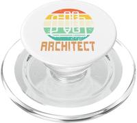 ARCHITECT Retro Vintage Architettura Disegni Presenti PopSockets PopGrip per MagSafe