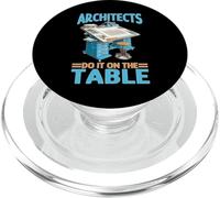 Architects Do It On The Table Scherzo dell'architettura PopSockets PopGrip per MagSafe