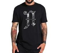 Architects Mens T Shirt British Metalcore Band Tshirt Comfortable Round Neck Fashion Tee Tops Black XL