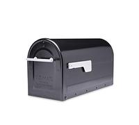 ARCHITECTURAL MAILBOXES 7900-7B-SR-10 Boulder Postmount Cassetta postale, Nero, L