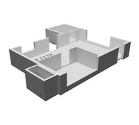 Architectural Model - L.S.H Building (1:100 Scale)