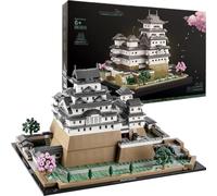 Architecture Castello Himeji,Collezione Architecture Landmarks,Castello di Himeji, costruisci e mostra questo modello da collezione per adulti,Lei o Lui e per i Fan della Cultura Giapponese, famosi ed