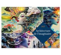 Architecture de l'imaginaire (Calendrier mural 2027 DIN A4 vertical), CALVENDO c