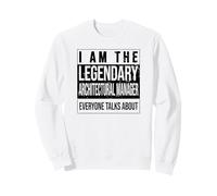 Architetto Compleanno Nato Architectural Manager Felpa