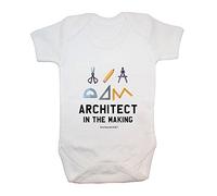 '"architetto in the making" Body/Tutina baby, abbigliamento, carino, divertente, baby Boy, baby Girl, unisex, Hilarious, Cheeky, novità, Natale, baby shower, regali di compleanno, regali