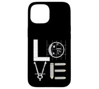 Architettura Amore Architetto Ingegnere strutturale Custodia per iPhone 15