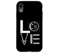 Architettura Amore Architetto Ingegnere strutturale Custodia per iPhone XR