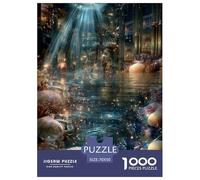 Architettura Fantastica Puzzles 1000 Pezzi Gioco Di Sfida Giocattolo Adulti E Oltre 12 Anni Città Magica Divertimento Famiglia Sfida Educativa Sviluppo Mentale Regalo Decorazione Casa 70x50cm/1000pcs