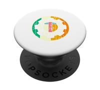 Architettura Studente Retro Vintage Architetto Disegni Presenti PopSockets PopGrip Adesivo