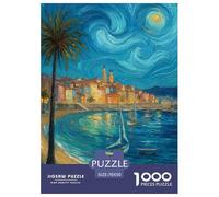 Architettura sul Mare Jigsaw 1000Pcs Una Notte Calda Adulti E Bambini Mani Sul Gioco Regalo 70x50cm/1000pcs