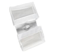 Archiviazione giocattolo da bagno con 2 compartimenti a doppia funzione di capacità Porta giocattolo da bagno per conservare i giocattoli e le secche del, 10x5x20inbath Storage