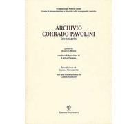 Archivio Corrado Pavolini. Inventario