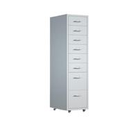 Archivio dati multifunzionale del metallo di grande capacità 8Layer con i cassetti Soluzione di archiviazione desktop bianca per la gestione efficiente dei file