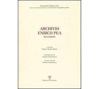 Archivio Enrico Pea. Inventario