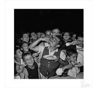 Archivio fotografico Carbone Festa dei maccheroni 1953 - serie I Quadrati Stampa Fine-Art formato 25x25cm. - Arreda la tua casa con fotografie d'autore che raccontano la storia di Napoli