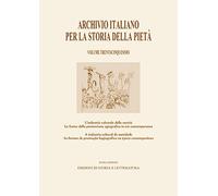 Archivio italiano per la storia della pietà. Vol. 35: L' industri