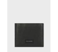 Archivio Piquadro Harper portafogli con portamonete con zip, 4 cc, nero PU5760AP