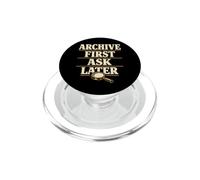 Archivio Ricercatore Archivista Museo della Ricerca Archivistica PopSockets PopGrip per MagSafe