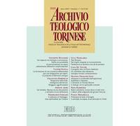 Archivio teologico torinese (2020). Vol. 1