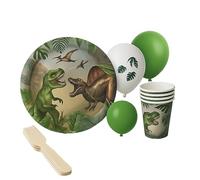 ARCHOAIR Archoair Dinosaur Party Box - Set di scatole di compleanno con dinosauri completi, motivo: dinosauro