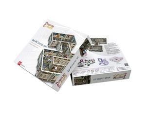 Archon Studio Dungeons & Lasers: Sci-Fi Starter Set Non Verniciato e Non Montato - Tavolo & RPG Terreno Gioco Set per Dungeon & Lasers - 280 Pezzi per Età 14+ (ARCDNL0001)