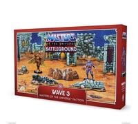 Archon Studio Masters of The Universe Battleground Expansion Set Wave 3 Motu Faction - Include 2 mini personaggi Man-E-Faces e Buzz-Off, Terreno, Regole e altro - per bambini dai 14 anni in su