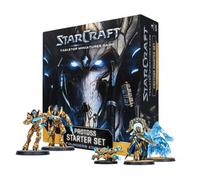 Archon Studio Starcraft: The Miniatures Game - Protoss Starter Set Founders Edition, miniature non verniciate, dadi, carte e gettoni, SCMG0003