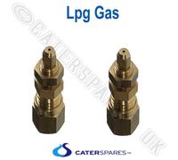 Archway Kebab Macchine LP LPG Iniettore Gas E Jet Supporto 6MM Gas X 2