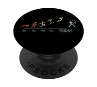 Arciere Arco e freccia Weekend Vintage Tiro con l'arco PopSockets PopGrip Adesivo