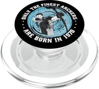 Arciere Compleanno nata nel 1970 Tiro con l'arco Arciere PopSockets PopGrip per MagSafe