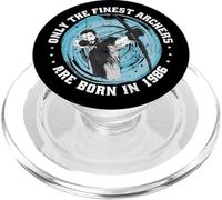 Arciere Compleanno nata nel 1986 Tiro con l'arco Arciere PopSockets PopGrip per MagSafe