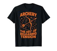 Arciere con L'Arco Divertente Archer Art di rilasciare la Tensione Maglietta