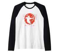 Arciere Fantasma sotto la Luna Maglia con Maniche Raglan