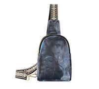 Arcieri alla moda Gioco Anime Ragazza Borse blu per gli uomini carino borsa per il corpo per la donna per l'escursionismo, Arcieri gioco anime ragazza blu, 1 size