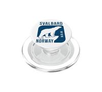 Arcipelago delle Svalbard - Norvegia | Orso Polare Longyearbyen PopSockets PopGrip per MagSafe