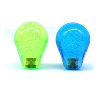 Arcity 2 Pezzi Arcade Joystick Bat Top Grande Testa Ovale Maniglia Manopola Americana Tipo Verde e Blu Trasparente per Zippy SANWA SEIMITSU Arcade1up Macchina Console Cabinet Nuovo