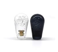 Arcity Pomello ovale per joystick arcade con parte superiore superiore a forma di pipistrello, con sfera superiore, trasparente, stile americano, per console Zippy SANWA SEIMITSU Arcade1up