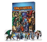 Arcknight DM Starter Set - 162 miniature piatte DND per dungeon e dragoni, Pathfinder e altro ancora, opera d'arte a colori su entrambi i lati