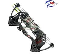 Arco Compound per ragazzi Besra 19-25 libbre nero, Man Kung (mk-cbk1b)