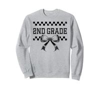 Arco Coquette 2 ° Grado Preppy Primo Giorno della seconda elementare Ragazza Felpa