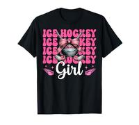 Arco Coquette Ragazza Hockey su ghiaccio Maglietta