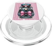 Arco Coquette Ragazza Locomotiva Conduttore Treno Conduttore Merci PopSockets PopGrip per MagSafe