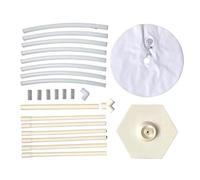 Arco da giardino 1 set di cornice ad arco for palloncini a forma cuore fai da te, kit supporto for ghirlanda for for decorazioni for matrimoni e anniversari all'aperto per rampicanti